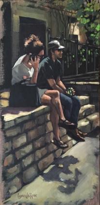 Chit Chat and Reticence 
8x16
