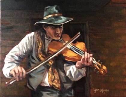 Fiddler In the Rough
12x10