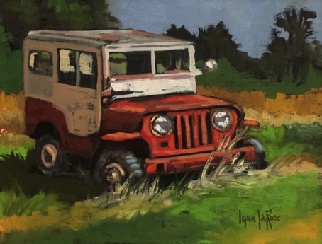 Mr Bill's Jeep
(Ellis County, TX)
9x12